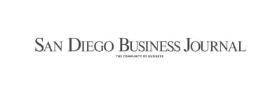 SAN DIEGO BUSINESS JOURNAL THE COMMUNITY OF BUSINESS