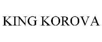 KING KOROVA