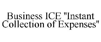 BUSINESS ICE ''INSTANT COLLECTION OF EXPENSES''
