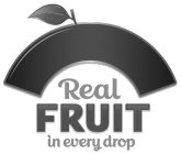 REAL FRUIT IN EVERY DROP
