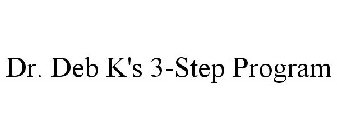 DR. DEB K'S 3-STEP PROGRAM