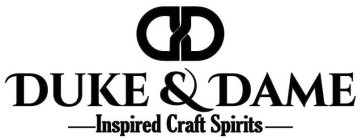 DD DUKE & DAME INSPIRED CRAFT SPIRITS
