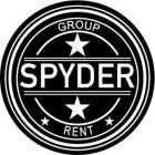 GROUP SPYDER RENT