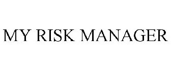 MY RISK MANAGER