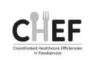 CHEF COORDINATED HEALTHCARE EFFICIENCIES IN FOODSERVICE