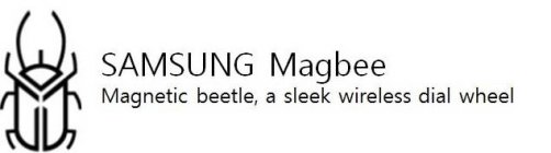 SAMSUNG MAGBEE MAGNETIC BEETLE, A SLEEKWIRELESS DIAL WHEEL