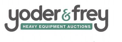 YODER & FREY HEAVY EQUIPMENT AUCTIONS