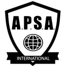 A.P.S.A. INTERNATIONAL