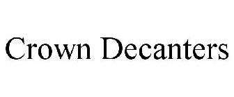 CROWN DECANTERS