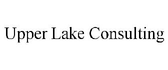 UPPER LAKE CONSULTING