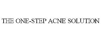 THE ONE-STEP ACNE SOLUTION