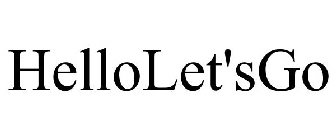 HELLOLET'SGO