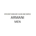 EFFICIENT SKINCARE CLEAN AND SIMPLE ARMANI MEN