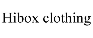 HIBOX CLOTHING