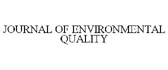 JOURNAL OF ENVIRONMENTAL QUALITY