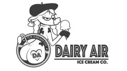 DAIRY AIR ICE CREAM CO. EST. 2017 DA