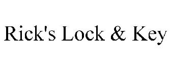 RICK'S LOCK & KEY