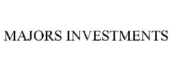 MAJORS INVESTMENTS