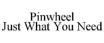 PINWHEEL JUST WHAT YOU NEED