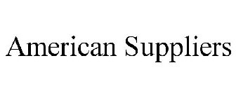 AMERICAN SUPPLIERS