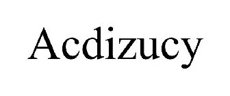 ACDIZUCY