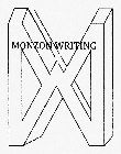 MONZON WRITING MW