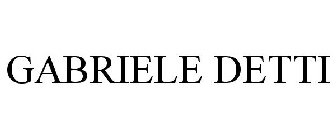 GABRIELE DETTI