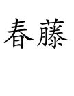 TWO STANDARD CHINESE CHARACTERS PRONOUNCED AS 
