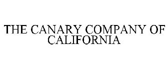 THE CANARY COMPANY OF CALIFORNIA
