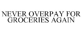 NEVER OVERPAY FOR GROCERIES AGAIN