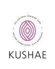 KUSHAE · ALL-NATURAL FEMININE CARE · DOCTOR FORMULATED, DIVA APPROVED