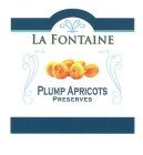 LA FONTAINE PLUMP APRICOTS PRESERVES
