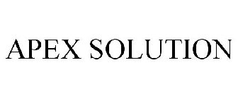 APEX SOLUTION