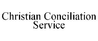 CHRISTIAN CONCILIATION SERVICE