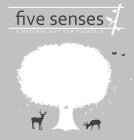 FIVE SENSES A NATURAL GIFT FOR YOURSELF