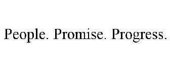 PEOPLE. PROMISE. PROGRESS.