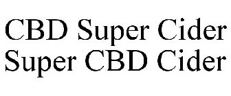 CBD SUPER CIDER SUPER CBD CIDER