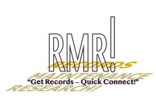 RMR! RECORDS MAINTENANCE RESEARCH 