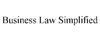 BUSINESS LAW SIMPLIFIED