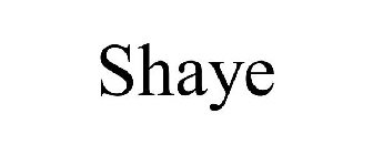 SHAYE