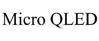 MICRO QLED