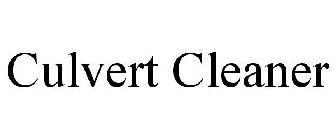 CULVERT CLEANER