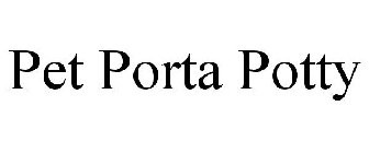PET PORTA POTTY