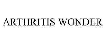 ARTHRITIS WONDER