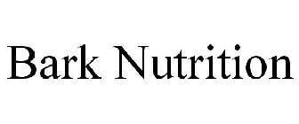 BARK NUTRITION