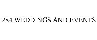 284 WEDDINGS AND EVENTS