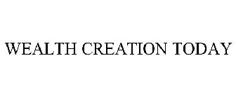 WEALTH CREATION TODAY