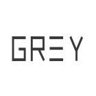 STYLIZED LETTERS WORDING GREY