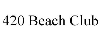 420 BEACH CLUB