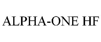 ALPHA-ONE HF